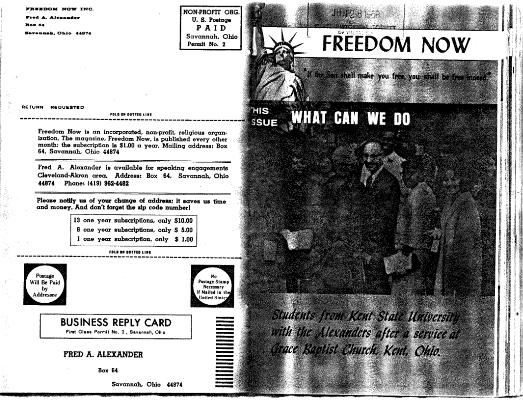 Freedom Now, Vol. 2, No. 6, Dec.-Jan. 1966